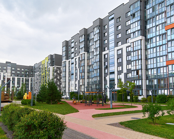 Однокомнатная квартира д. Копище, ул. Братьев Райт, д. 10