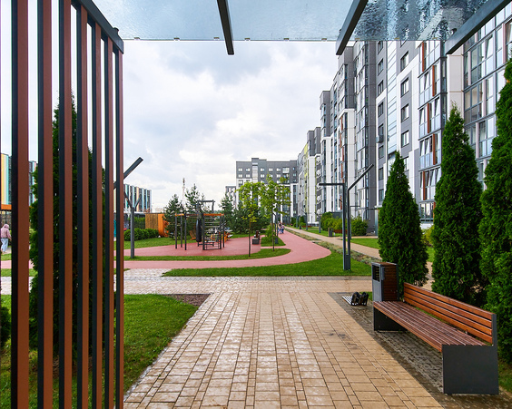Однокомнатная квартира д. Копище, ул. Братьев Райт, д. 10