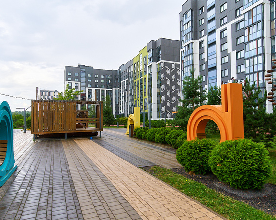 Однокомнатная квартира д. Копище, ул. Братьев Райт, д. 10