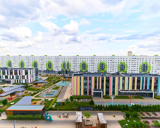 Однокомнатная квартира д. Копище, ул. Братьев Райт, д. 10