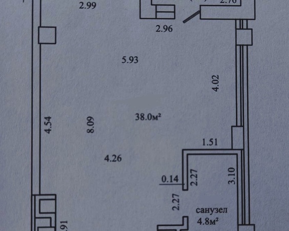 Однокомнатная квартира г. Минск, ул. Академика Купревича, д. 16